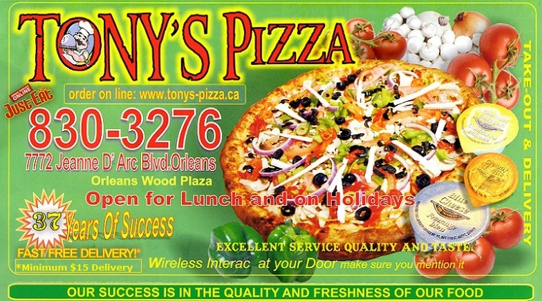 Tony's Pizza